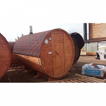Баня Бочка круглая 3метра