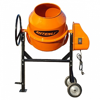 Бетономешалка Shtenli PRO 260 мощностью 1,4 кВт