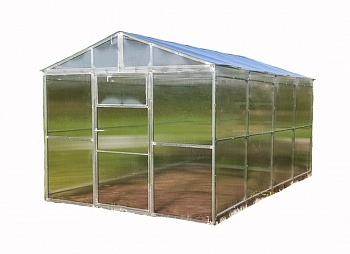 Теплица Домиком "СПР 20x20" - 10 м (шаг 1 метр)