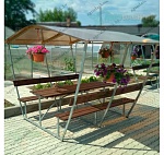 Беседка Тюльпан 4 метра Мангал в подарок!