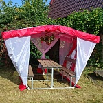 Беседка Тюльпан 2 метра Мангал в подарок!